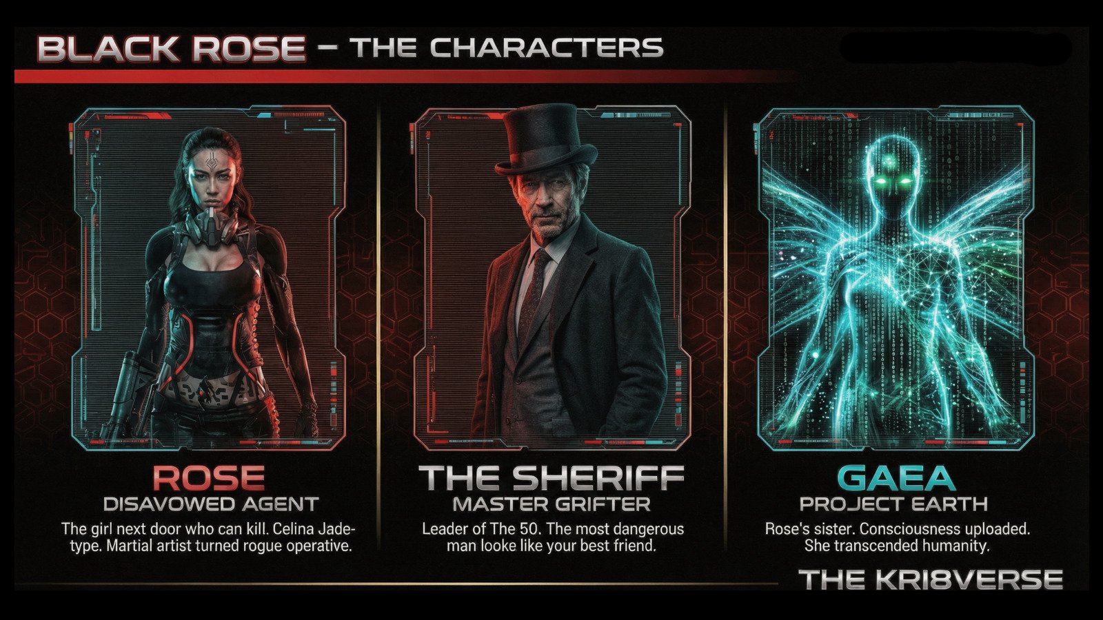 Black Rose character showcase